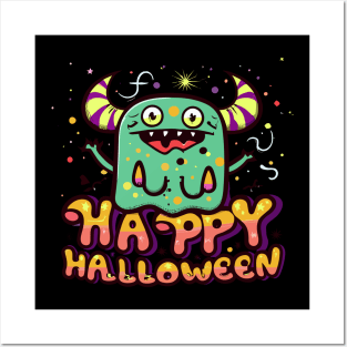 Happy halloween Posters and Art